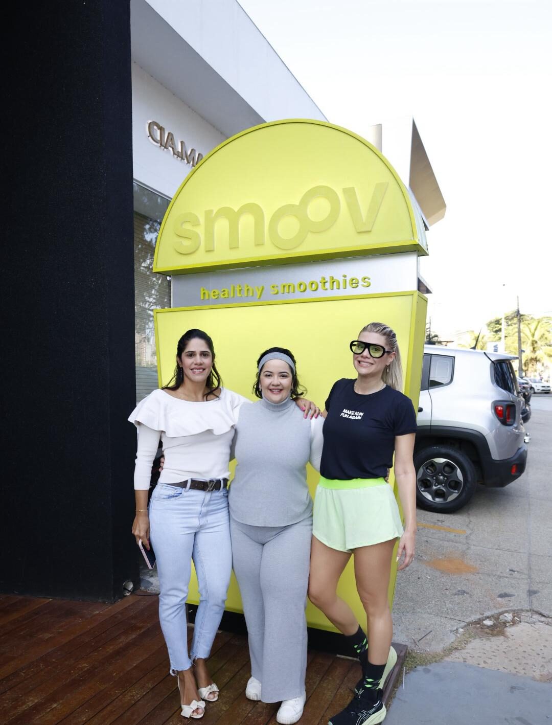 Carol Reis, Bianka Muniz e Isadora Fernandes