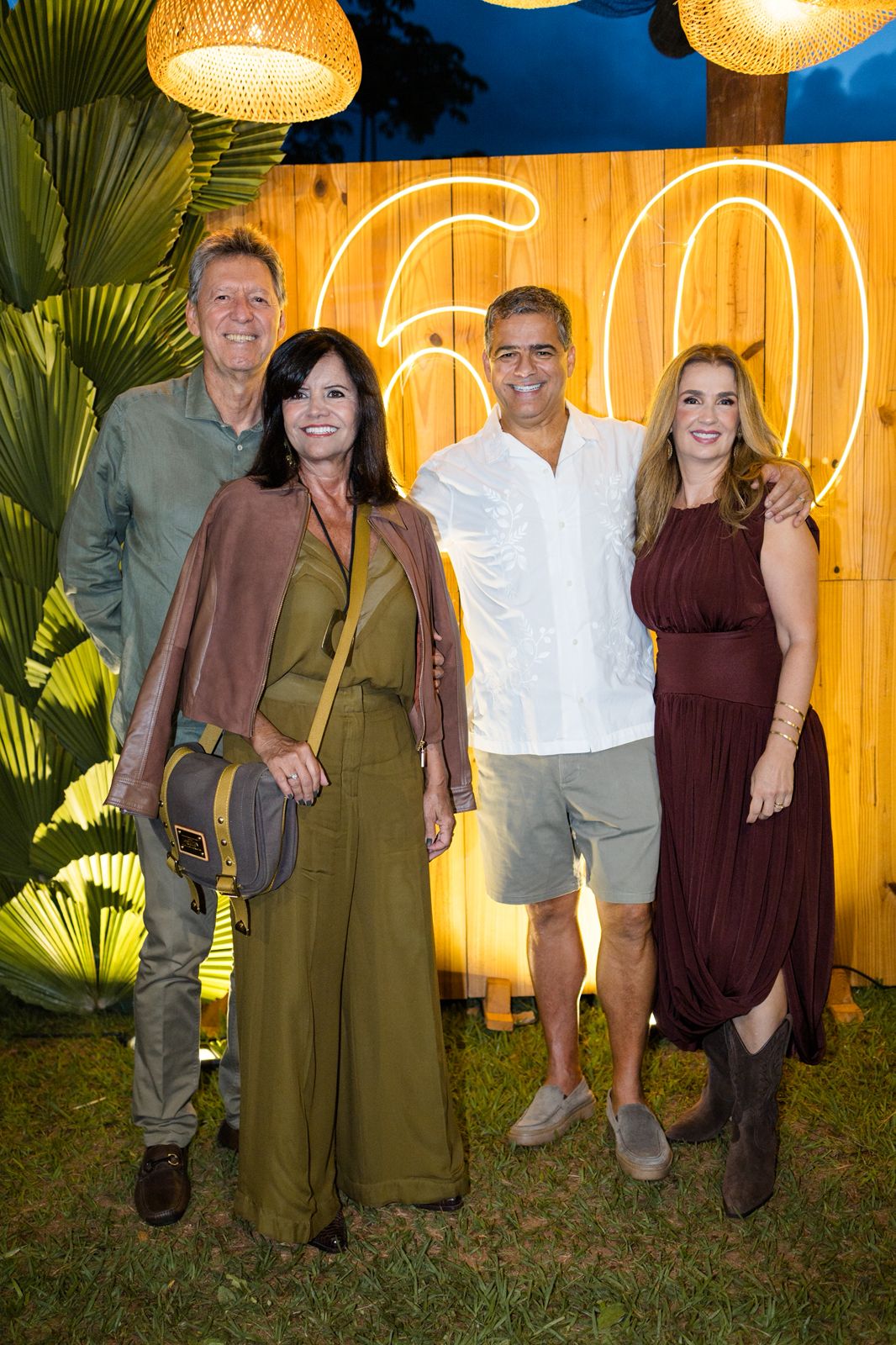 Luciano Carneiro, Cida Lobo, Marcelo Teles e Patrícia Teles