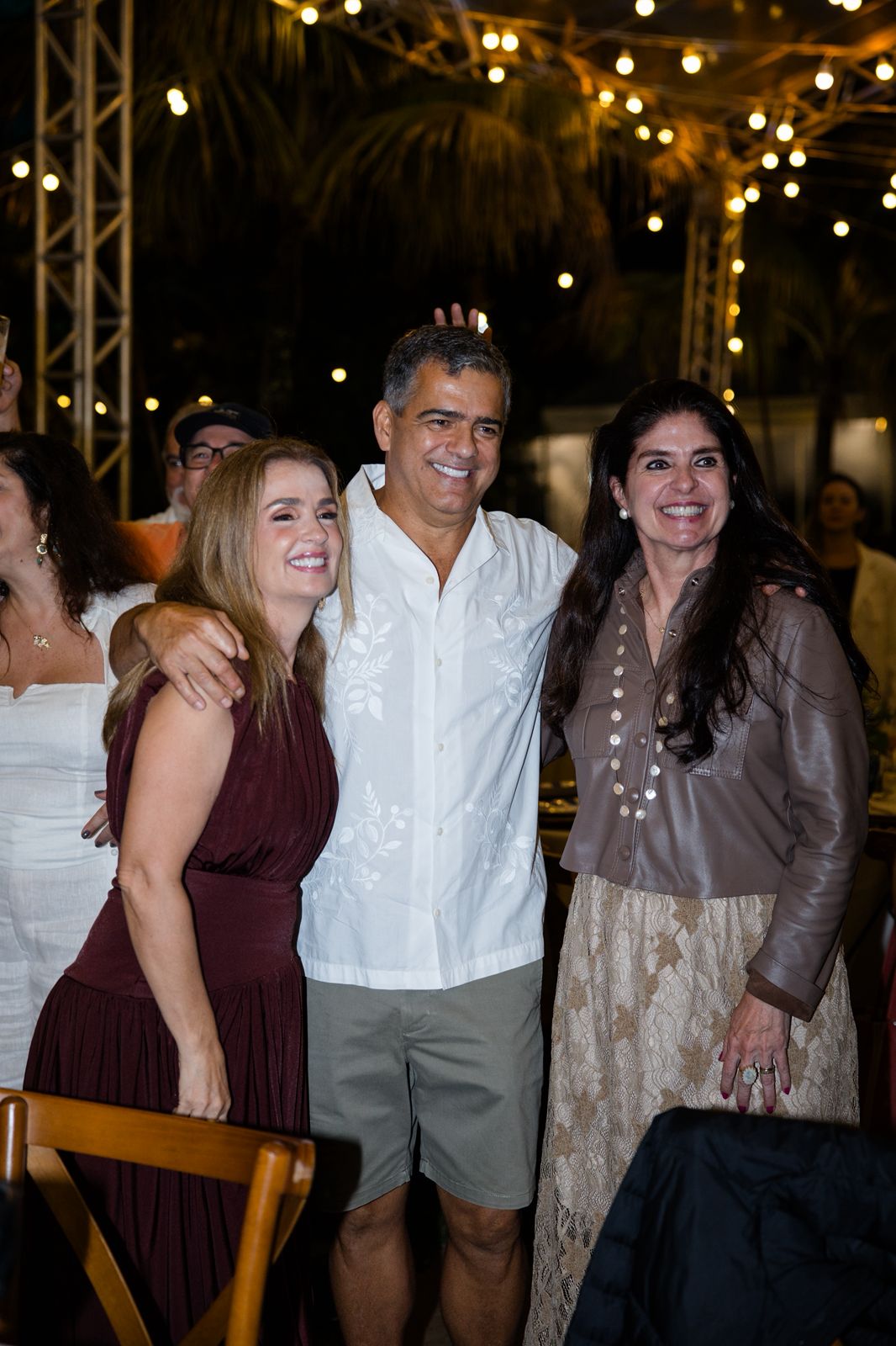 Patrícia Teles, Marcelo Teles e Lilian Coelho